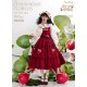 NyaNya Strawberry Flowers On The Hill 5.0 JSK and One Piece(Reservation/10 Colours/Full Payment Without Shipping)